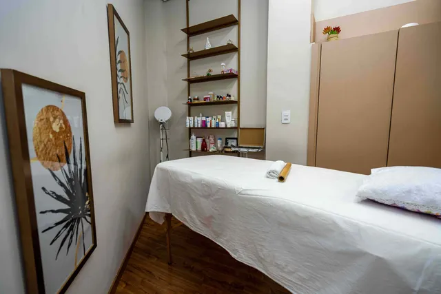 Sala de estética do Studio Melissa Feriani